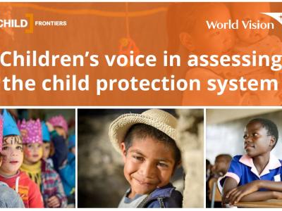 Children's voices in assessing the child protection system in humanitarian contexts