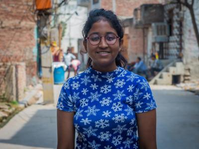 Sudha is inspiring other girls and women through her child sponsorship.