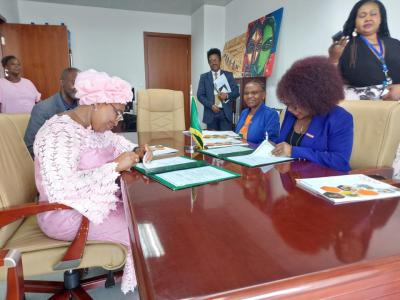 World Vision and AU Signing MoU