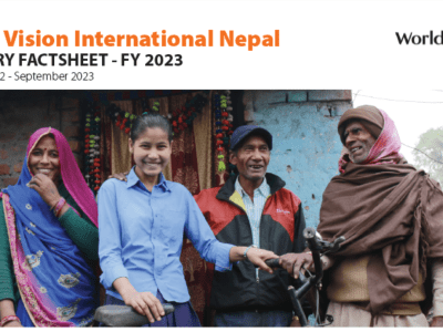 WVI Nepal Country Factsheet FY22