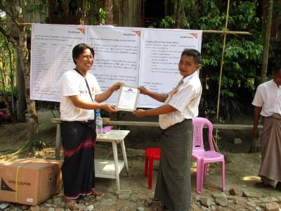 Non Food Items Distribution to Vulnerable People in Rakhine State