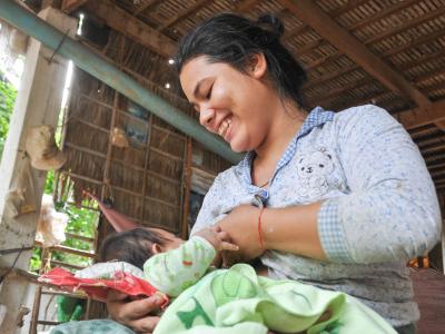 Breastfeeding Mother Cambodia