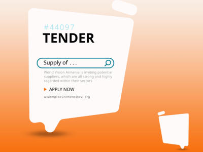 Tender, World Vision