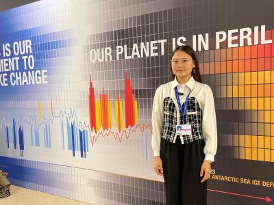 Journey to COP28: Mongolian child leader Nomin advocates for children's voices in climate action