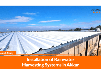 Installation of Rainwater Harvesting Systems in Akkar