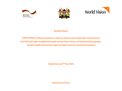 Baseline Report for the BMZ Grow ENRICH Project Kenya