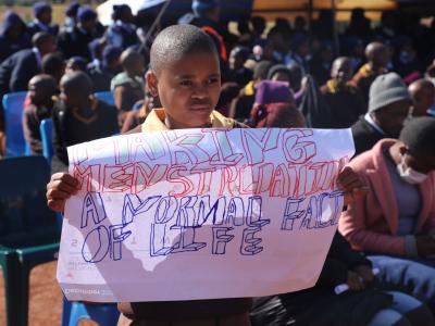 Lesotho Unites for a #PeriodFriendlyWorld 