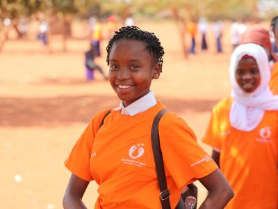 Photographed children were participating from a World Vision Sponsorship initiative under the name "Chosen"