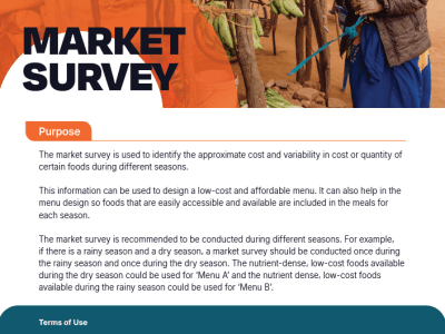 Market survey