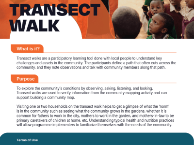 Transect Walk