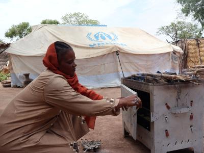 Sudanese refugee women leader 