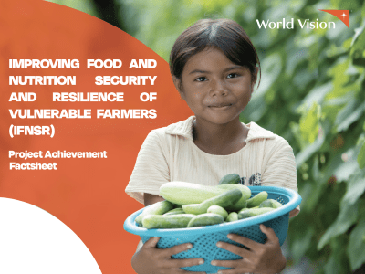 The Improving Food and Nutrition Security and Resilience of Vulnerable Farmers (IFNSR)