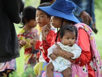 World Vision has been working closely with the National Committee for Disaster Management, development partners, and local organizations to scale up efforts in providing psychological support and ensuring the safety of children displaced by the border con