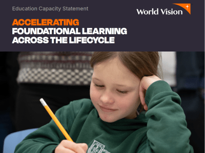 Education Capacity Statement: accelerating foundational learning across the lifecycle