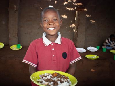 Kelvin wishes that more children in Mozambique and around the world can experience the benefits of having good meals