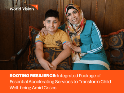 ROOTING RESILIENCE: Integrated Package of Essential Accelerating Services to Transform Child Well-being Amid Crises