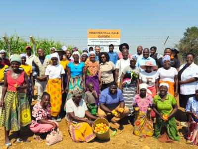 Masimba Vegetable Garden members 