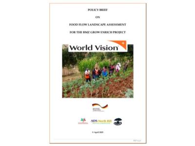 Food Flow Landscape Assessment Policy Brief