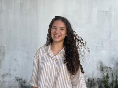 Giselle, child researcher and delegate from Brazil.