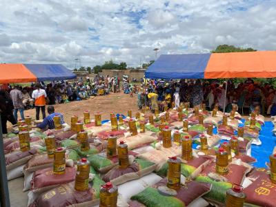 Food kits distribution 
