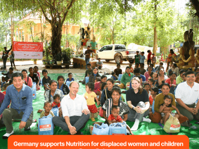 Germany Provides Urgent Nutrition Support to Pregnant Women and Children