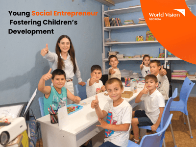 Mariam Jabniashvili, a young social entrepreneur from mountainous Georgia
