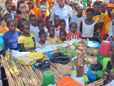 The campaign in investing in the utilization of food products locally produced to boost sustainability.