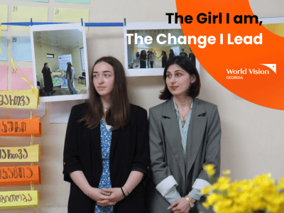 Girl leaders from SKYE Club