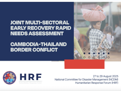 World Vision International in Cambodia's Humanitarian Response