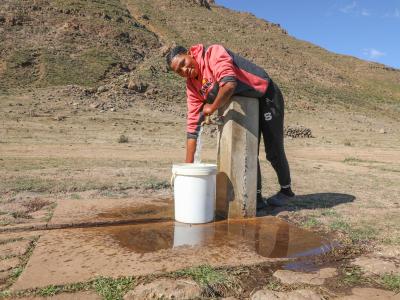 Malimo draws water from the tap