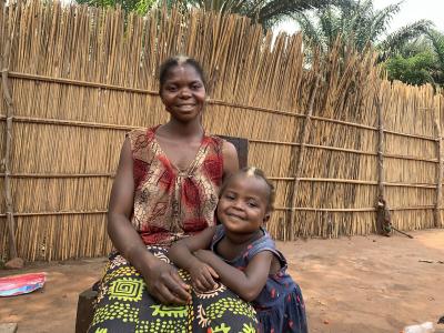 Scola and her mother