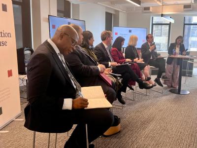 World Vision convened a panel at the UNGA titled From the Margins to the Center: Transforming Education Where It Matters Most. 