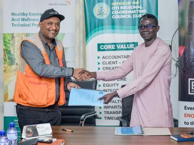 World Vision Ghana signs MOU 