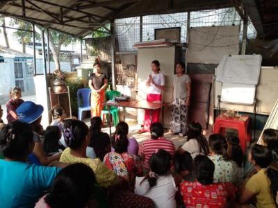 CHW Awareness Session in Myanmar