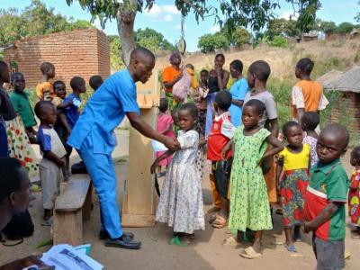 CHW Nutrition Assessment at School Feeding Programme in Malawi