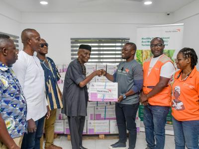 World Vision Ghana donates 