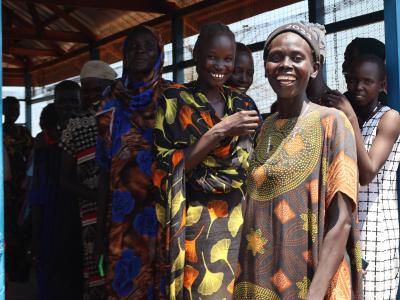 South Sudanese women 