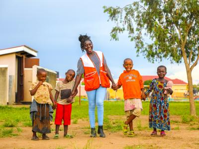 World Vision working together