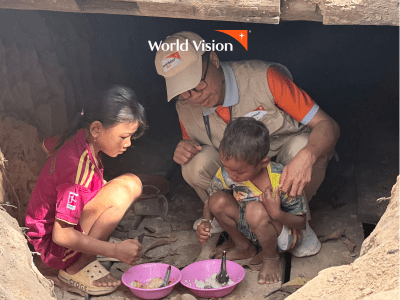 As explosions rocked the Cambodian–Thai border this week, families fleeing the frontline found themselves relying on what they describe as “double layers of protection”: locally built bunkers, located in specially prepared evacuation centres.  At the Kampong Sangke sanctuary in Chheb district, located just 10 kilometres from the fighting zone, an aid worker said fear among children remained extreme despite reaching what is supposed to be a safe area.  Kin Soksan, a World Vision field worker who is assisting