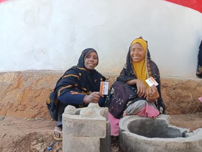 Women Beneficiaries using Electronic Voucher System