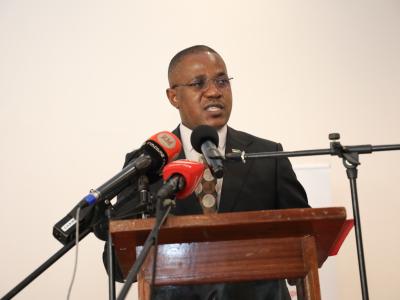 Governor of Tete Province Picture in a speach