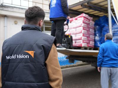 World Vision Albania and partner staff conducting rapid needs assessment in flood-affected areas of Durrës.