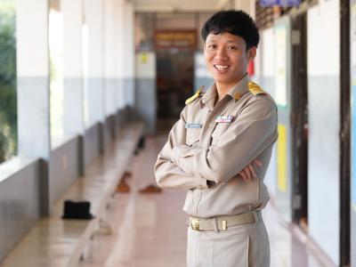 Former sponsored children Pakpoom