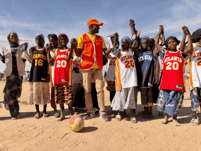 Tokelal Guillaume grew up in a refugee camp