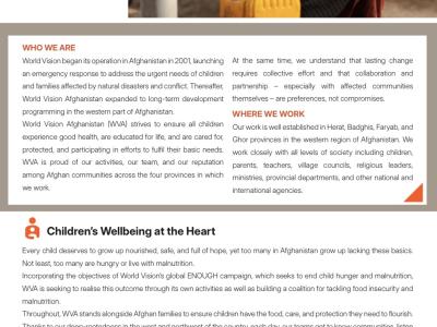 Afghanistan Country Profile FY25