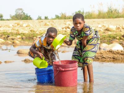 Once we have clean water, we will never miss school again