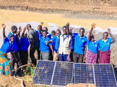 World Vision Irrigation Project Helps Farmers Defy Prolonged Drought