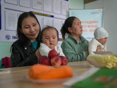 Maternal child health and nutrition project in Mongolia