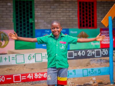 Print-Rich Walls Bring Learning Closer to Learners at Mwanga Primary School