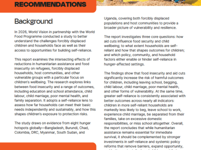 Policy recommendations cover